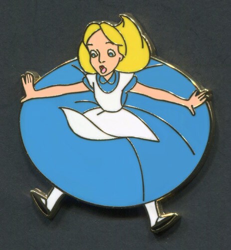 Spilla disney alice nel paese - alice,