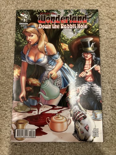 Wonderland down the rabbit - down,