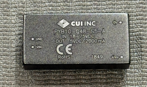 Cui inc pyb10 q48 a - inc., pyb10-q48-s5-a